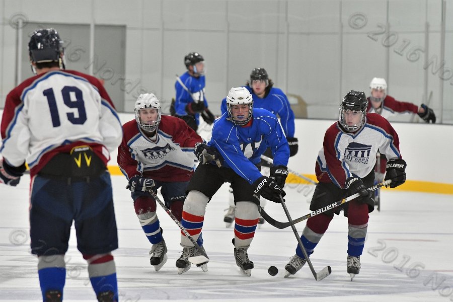 Wheaton College Men\'s Ice Hockey vs Middlesex Community College. - Photo By: KEITH NORDSTROM